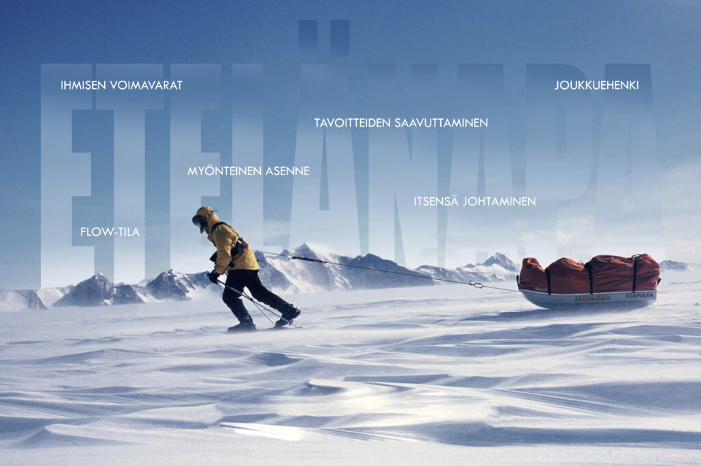 Timo Polari Etelänavalla.