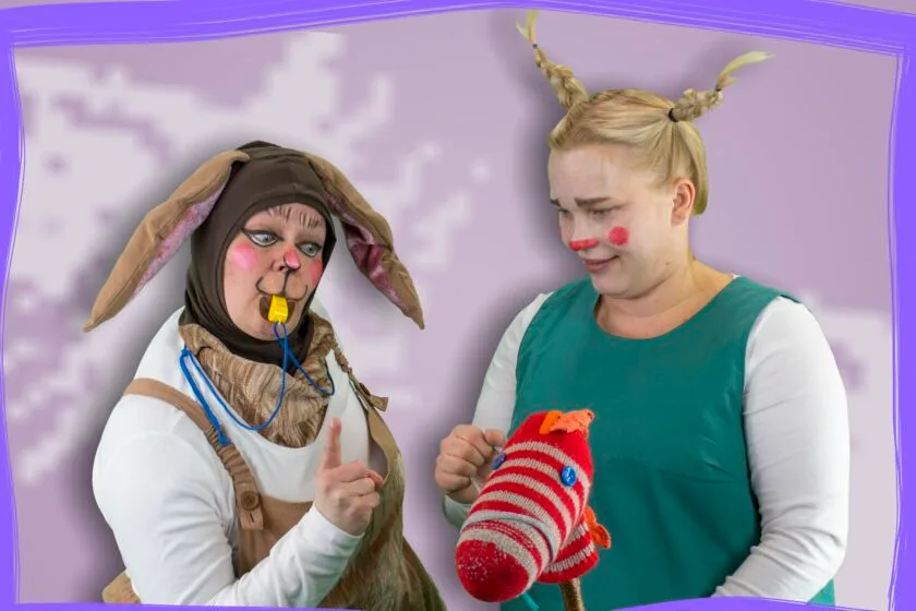The Fox and the Hare children's theatre performance