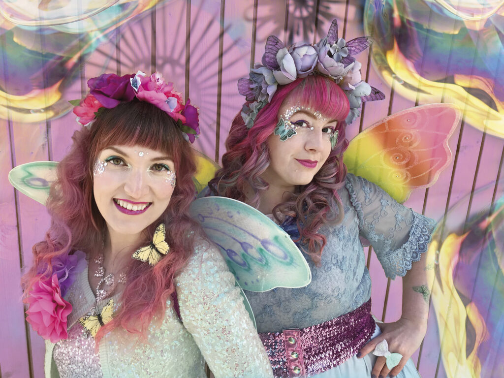 Ruffly Army, jättisaippuakuplan puhaltajat