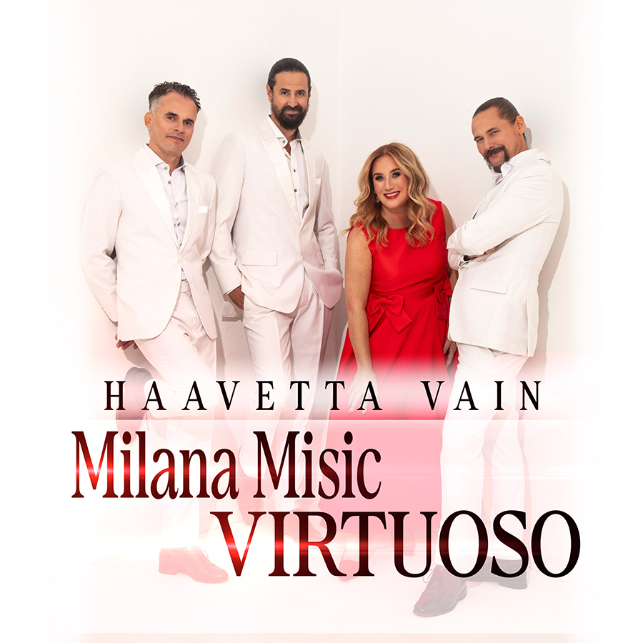 Milana Misic & Virtuoso, Haavetta vain -singlen kansi.