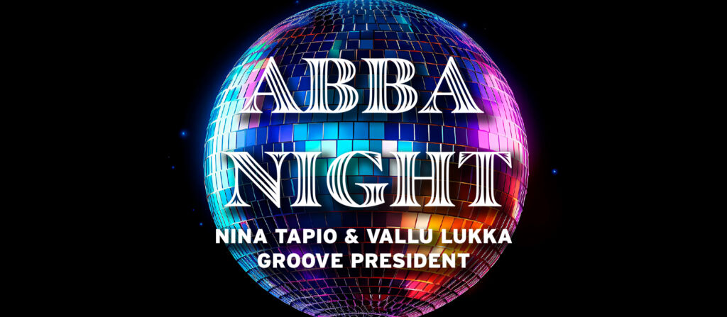Abba Night teemajuhlan discopallo