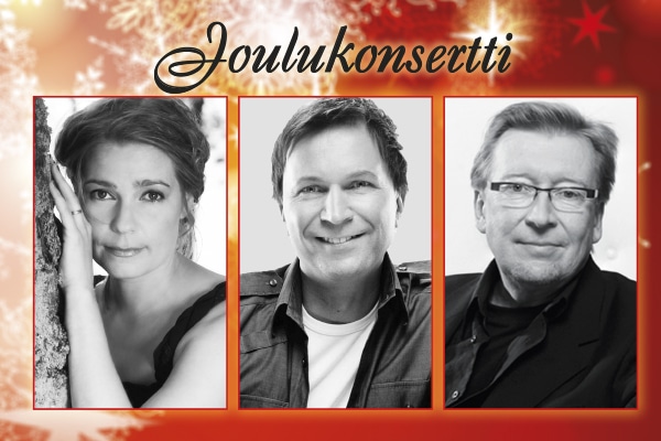 Johanna Iivanainen, Jore Marjaranta, Olli Ahvenlahti, joulukonsertti