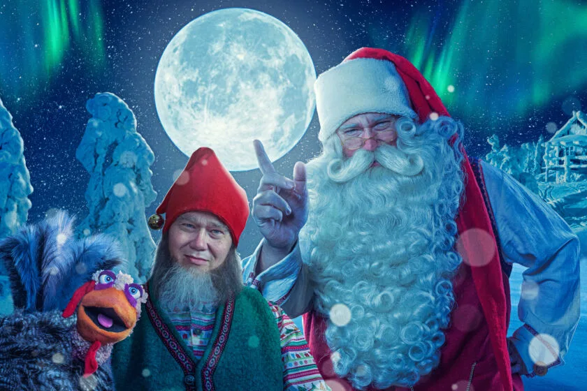 Santa Claus and the Master Elf