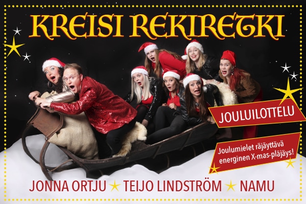 Joulukonsertti, Kreisi rekiretki, Teijo Lindström, Jonna Ortju