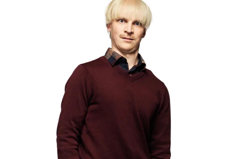 Martti Alanen, a character in the Kingi singing competition, Riku Nieminen