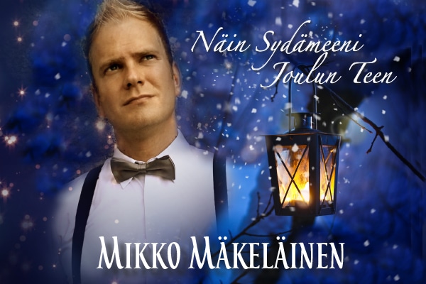 Mikko Mäkeläinen, joulukonsertti, kirkko, Sydämeeni joulun teen