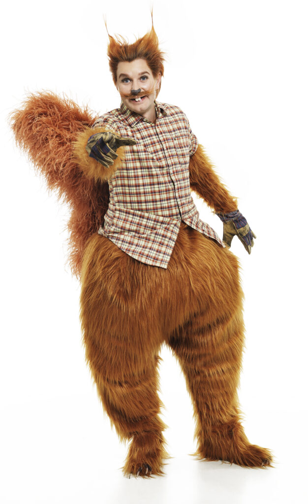 Sketsihahmo Salme Pasi (Joonas Nordman)