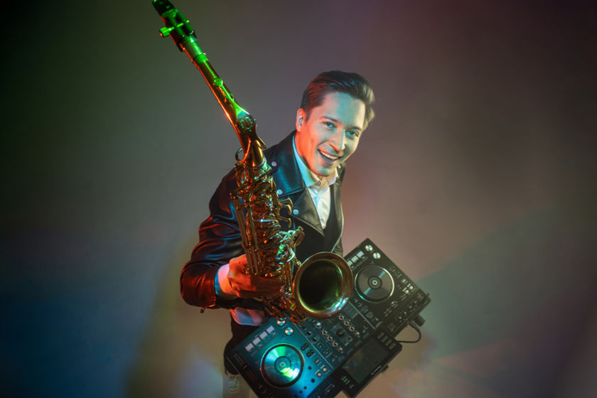 Saksofonisti Kristian Lakari